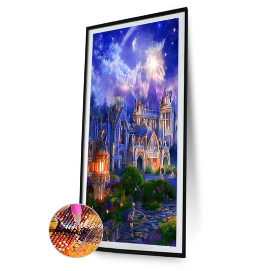 Dream Waterside City - Full Round Drill Diamond Painting 40*60CM