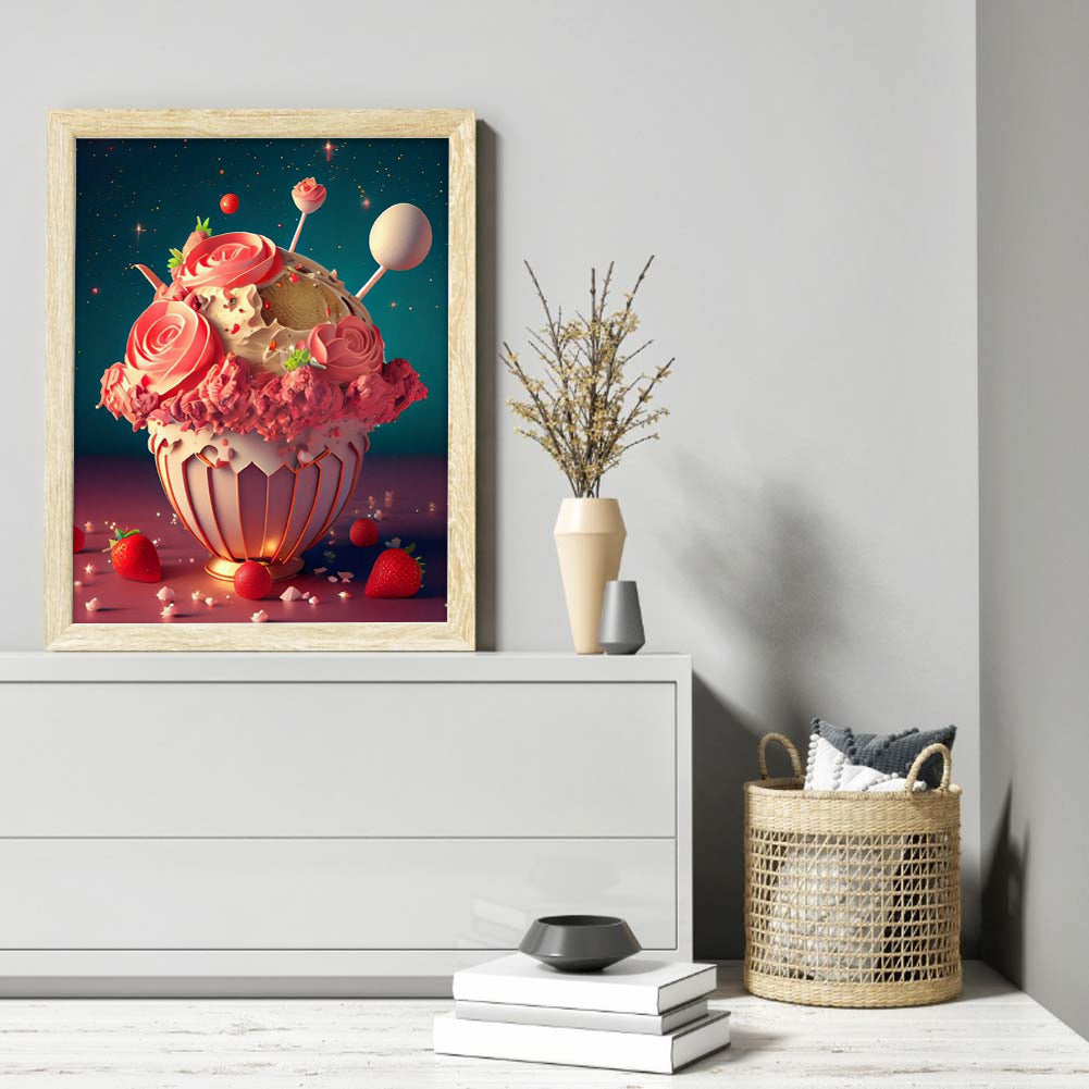 Dream Dessert - Full Round Drill Diamond Painting 30*40CM
