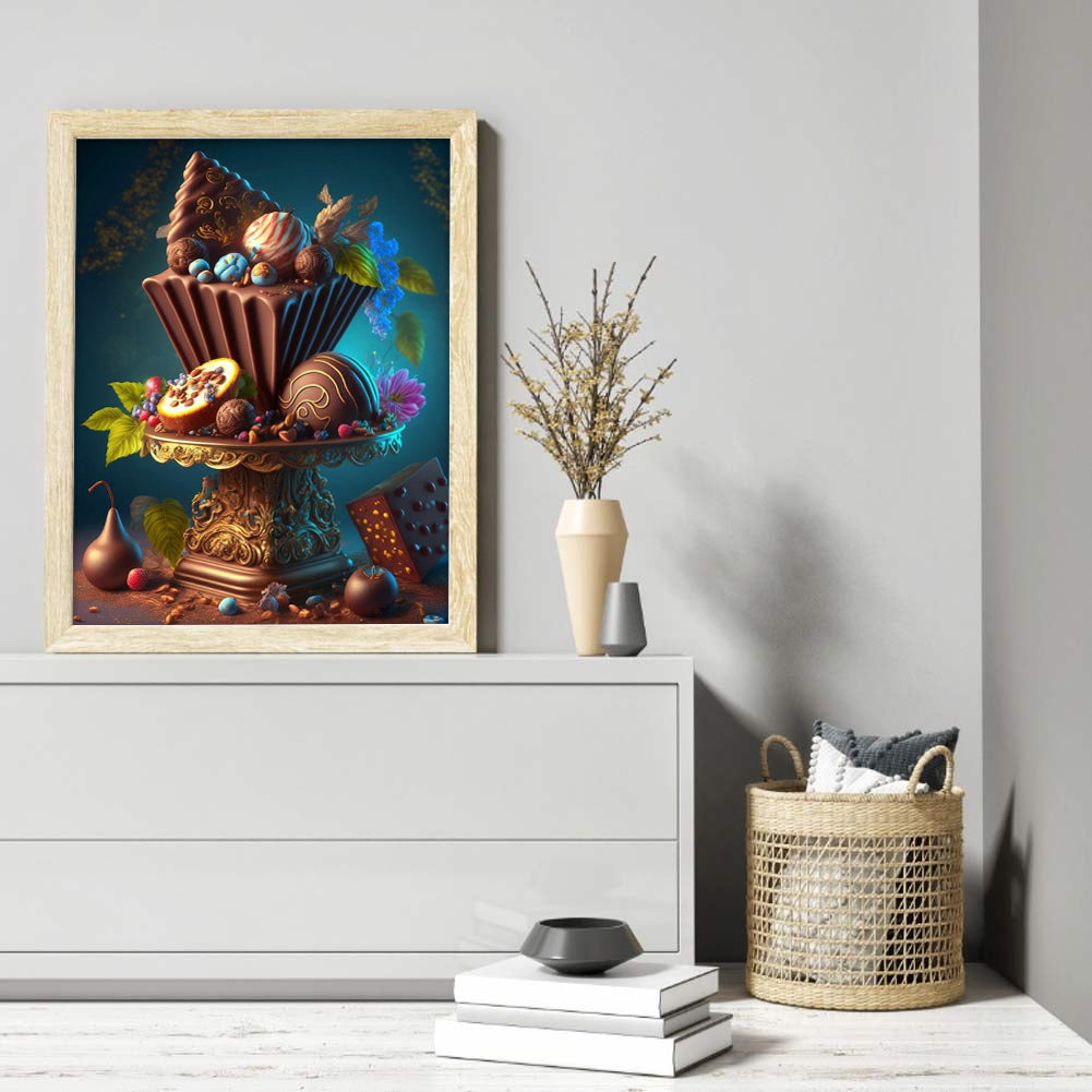 Dream Dessert - Full Round Drill Diamond Painting 30*40CM