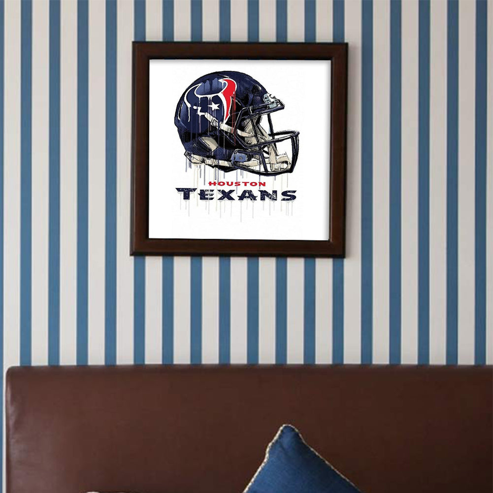Houston Texans - Full Round Drill Diamond Painting 40*40CM