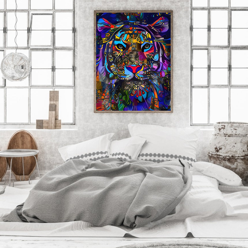 Tiger - Full Square Drill Diamond Painting 40*50CM