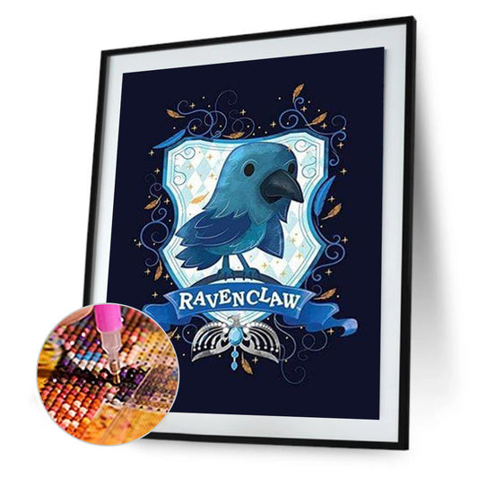 Harry Potter School Of Witchcraft And Wizardry Coat Of Arms - Full Round Drill Diamond Painting 30*40CM