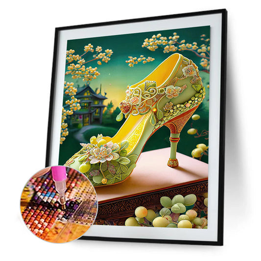 Fantasy Retro High Heels - Full Round Drill Diamond Painting 30*40CM