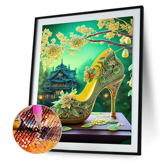 Fantasy Retro High Heels - Full Round Drill Diamond Painting 30*40CM