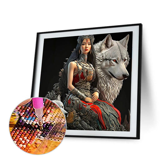 Beauty And The Beast - Full Round Drill Diamond Painting 40*40CM