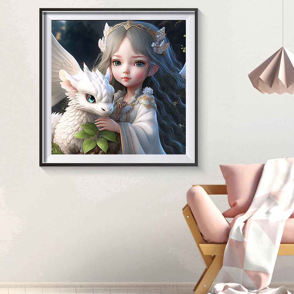 Fairy Dragon - Full Round Drill Diamond Painting 35*35CM