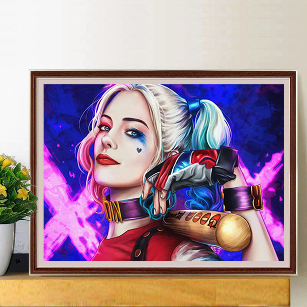Harley Quinn - Full Square Drill Diamond Painting 40*30CM