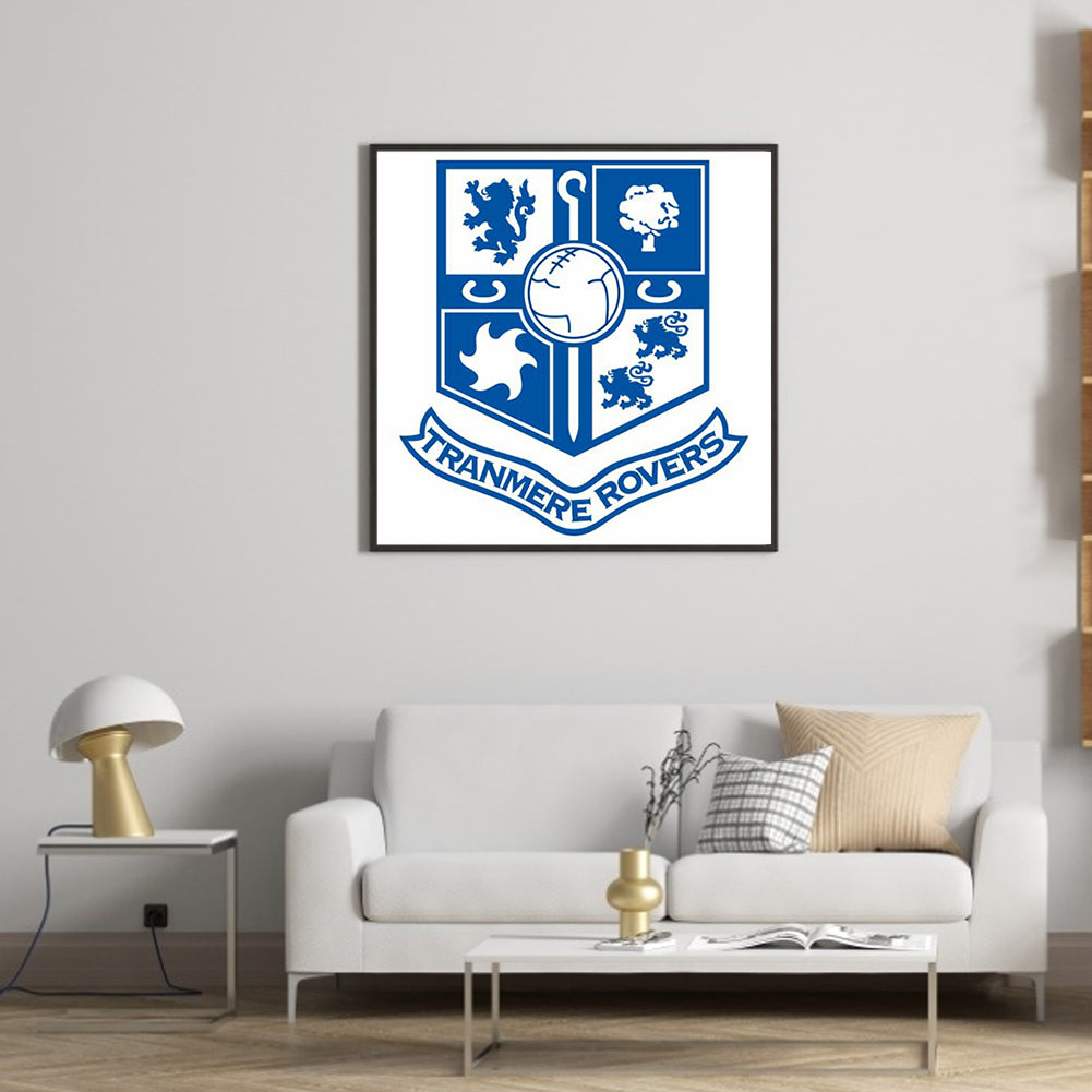 Tranmere Rovers Football Club - Full Round Drill Diamond Painting 40*40CM