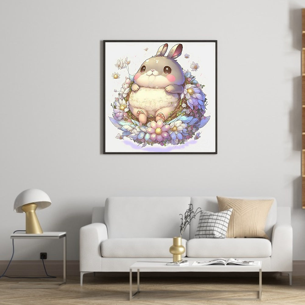 Bunny - Full Round Drill Diamond Painting 35*35CM