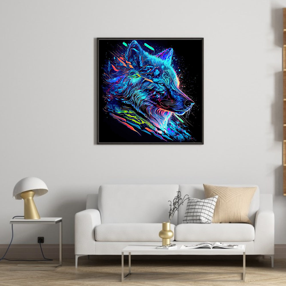Color Wolf - Full Round Drill Diamond Painting 30*30CM