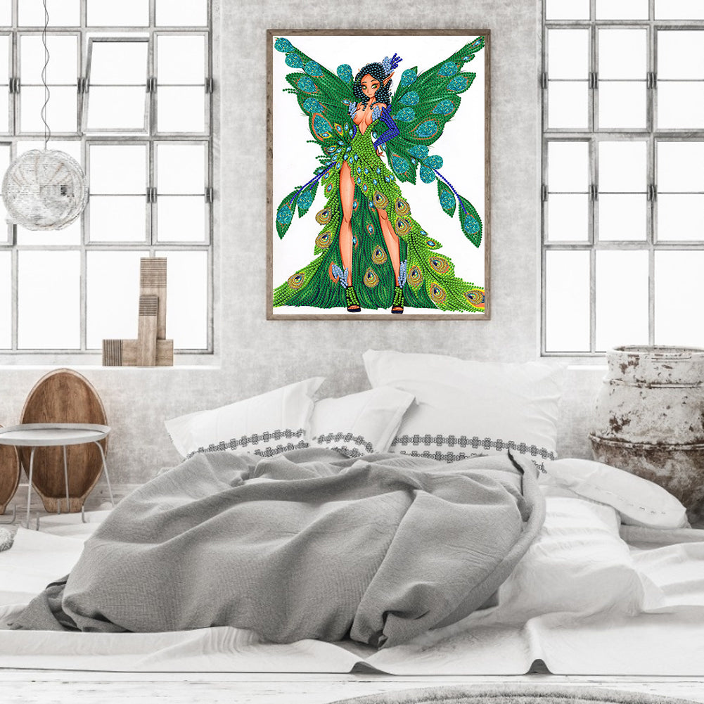Fairy - Special Shaped Drill Diamond Painting 30*40CM