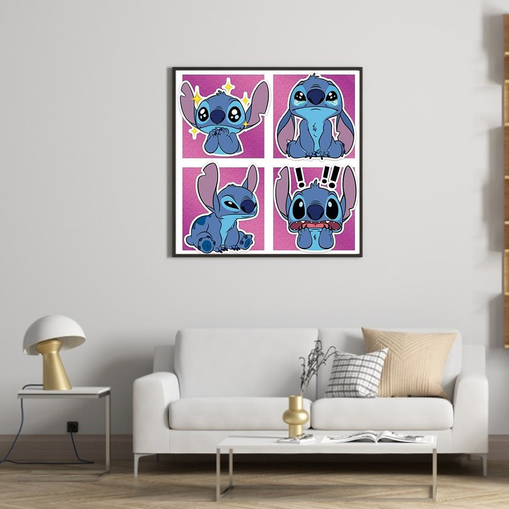 Stitch - Full Round Drill Diamond Painting 40*40CM