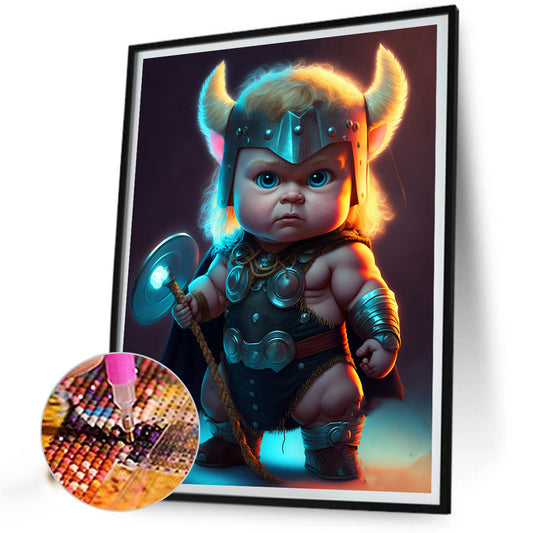 Dali Baby - Full Round Drill Diamond Painting 30*40CM