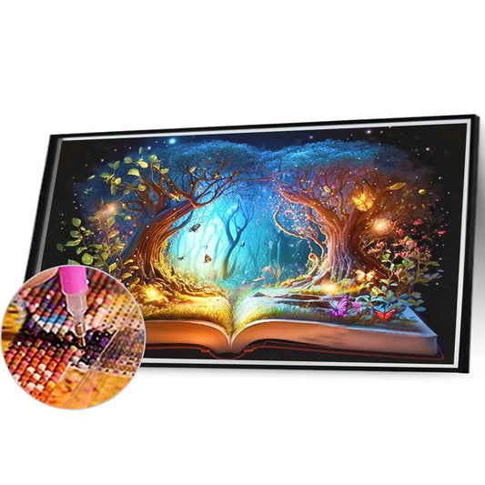 Magic Book - Full Round Drill Diamond Painting 40*30CM