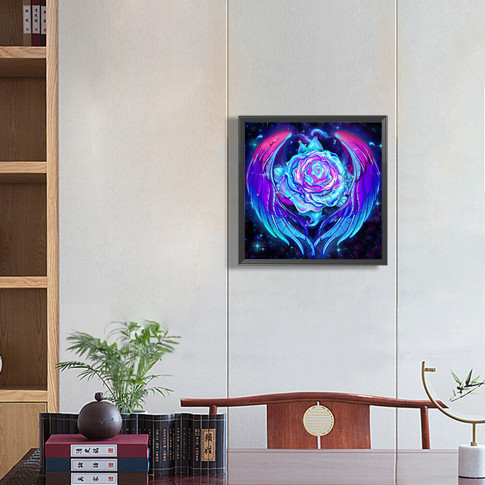 Aurora Rose - Full Round Drill Diamond Painting 30*30CM