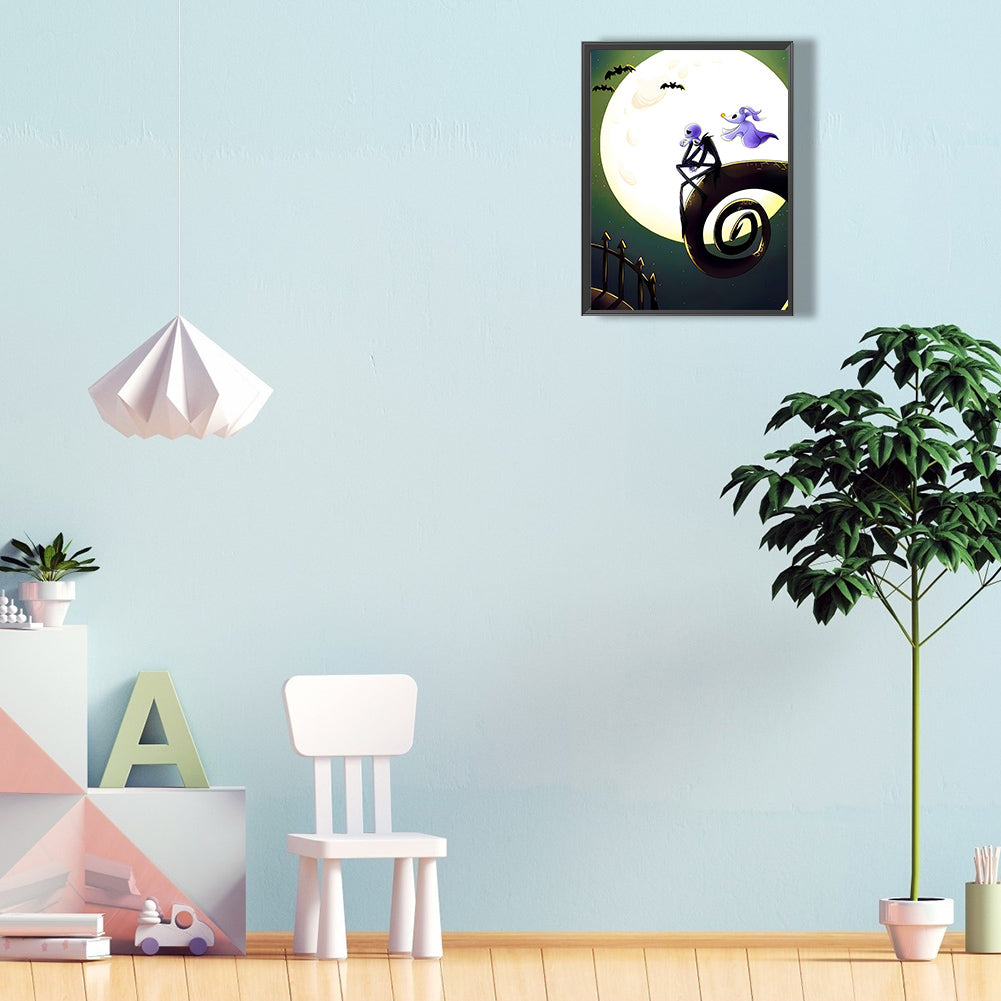 Weird Town Nights - Full Round Drill Diamond Painting 30*40CM