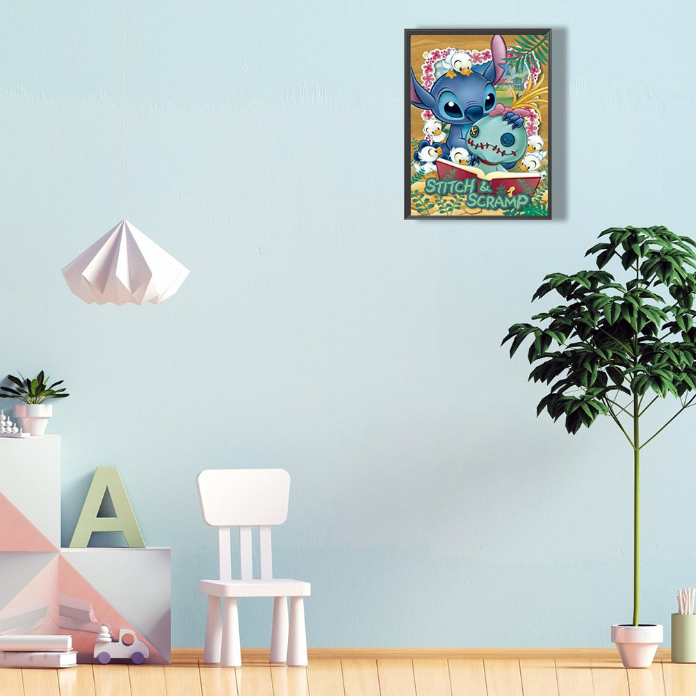 Stitch - Full Round Drill Diamond Painting 30*40CM