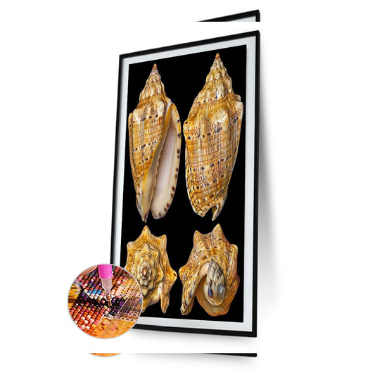 Beach Shells - Full Round Drill Diamond Painting 30*45CM