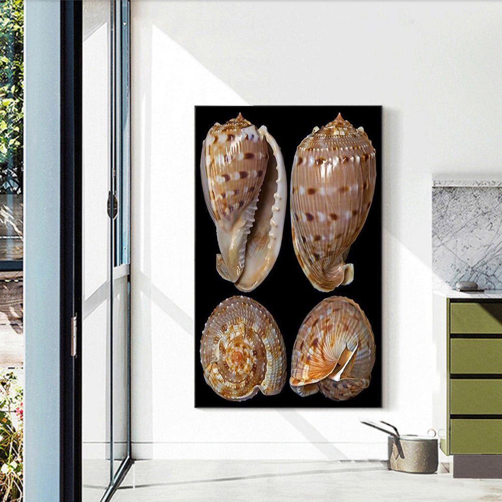 Beach Shells - Full Round Drill Diamond Painting 30*45CM