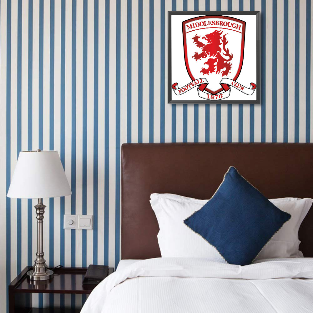Middlesbrough Football Club - Full Round Drill Diamond Painting 40*40CM