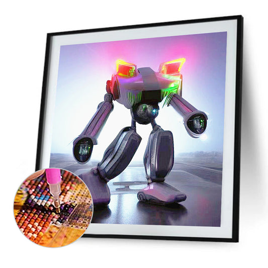 Robot - Full Round Drill Diamond Painting 30*30CM