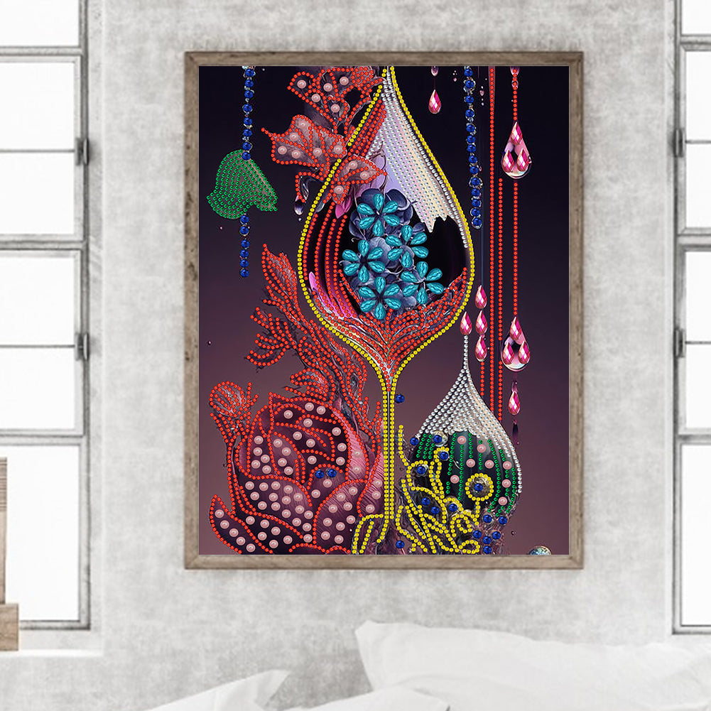 Crystal Charm - Special Shaped Drill Diamond Painting 30*40CM