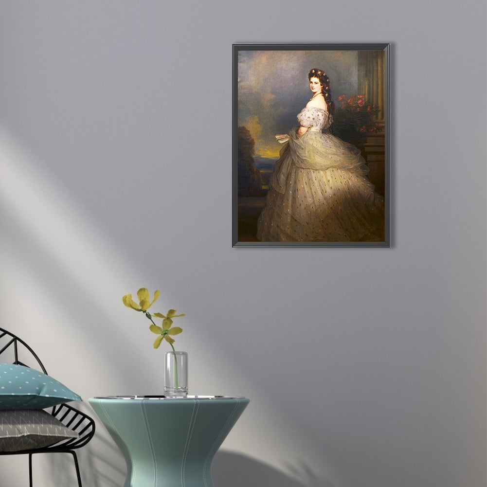 Elizabeth 40*50Ccm(canvas) full round drill diamond painting