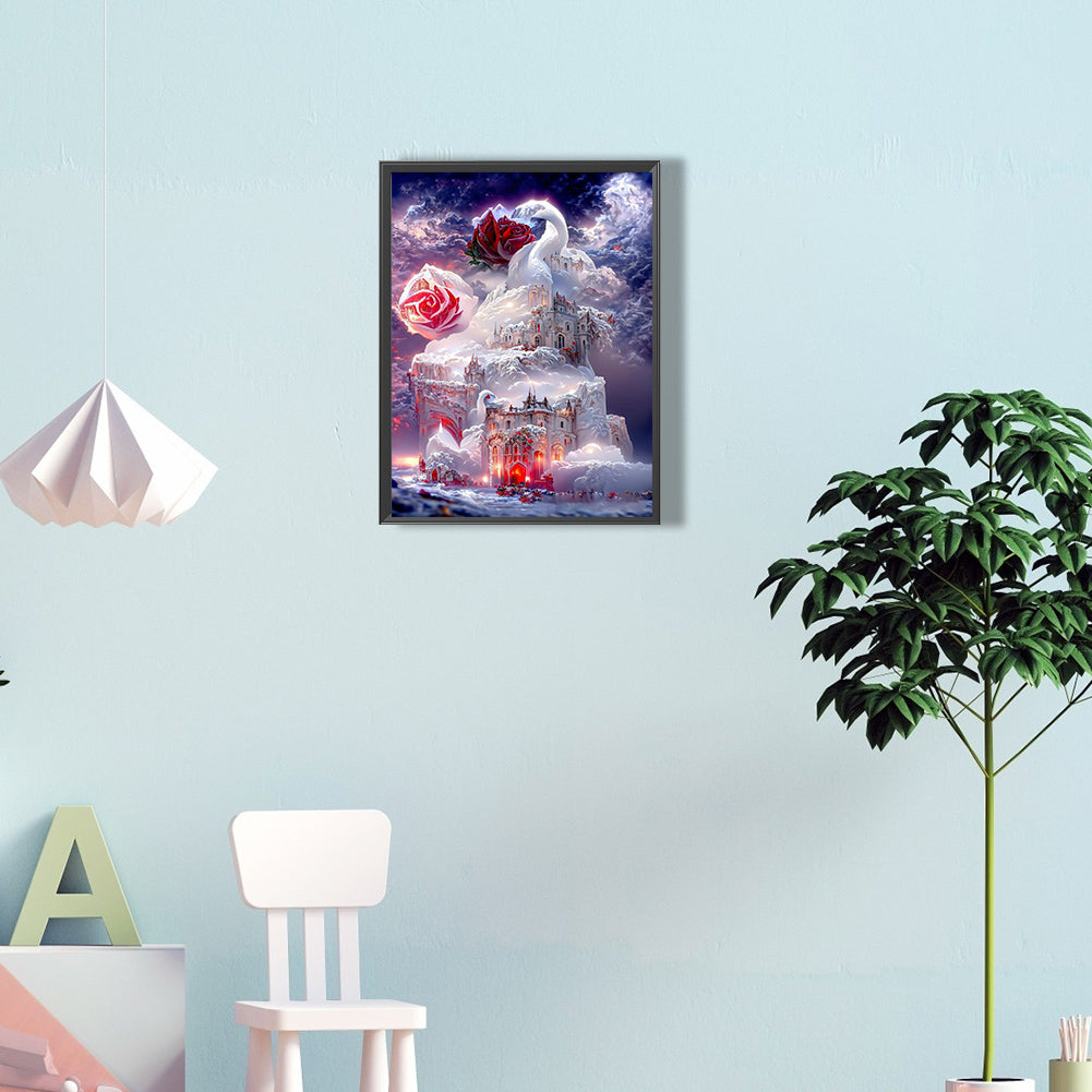 Rose Romantic Sanctuary 30*40Ccm(canvas) full round drill diamond painting