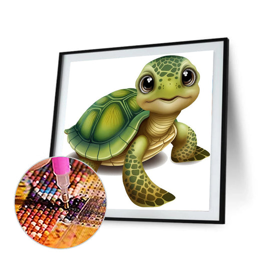 Turtle 30*30Ccm(canvas) full round drill diamond painting