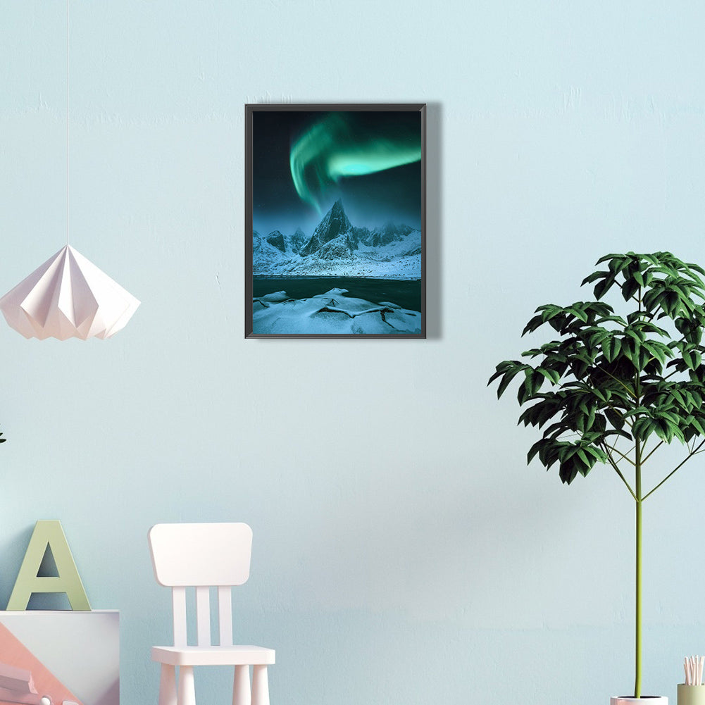 Landscape - Full Round Drill Diamond Painting 30*40CM