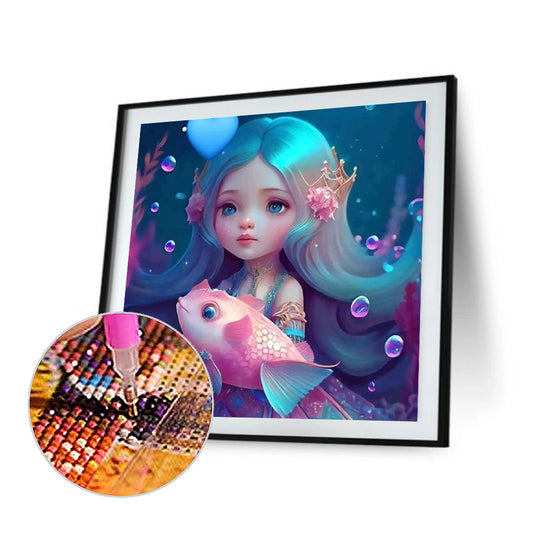 Mermaid - Full Square Drill Diamond Painting 40*40CM