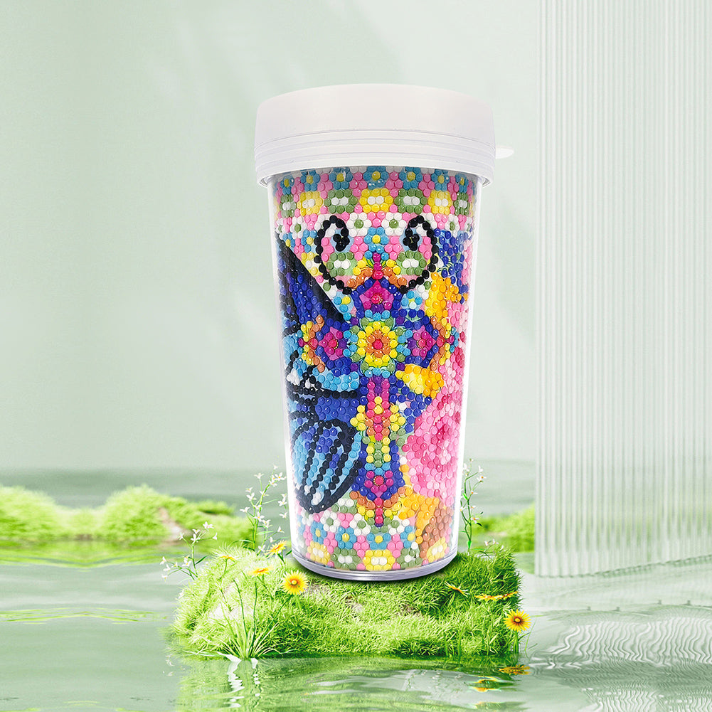DIY Crystal Diamond Water Bottle Leak Proof BPA Free for Fitness Sports Outdoors