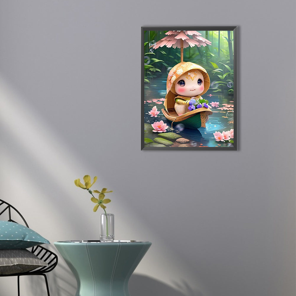Animals On Board - Snake - Full Square Drill Diamond Painting 30*40CM