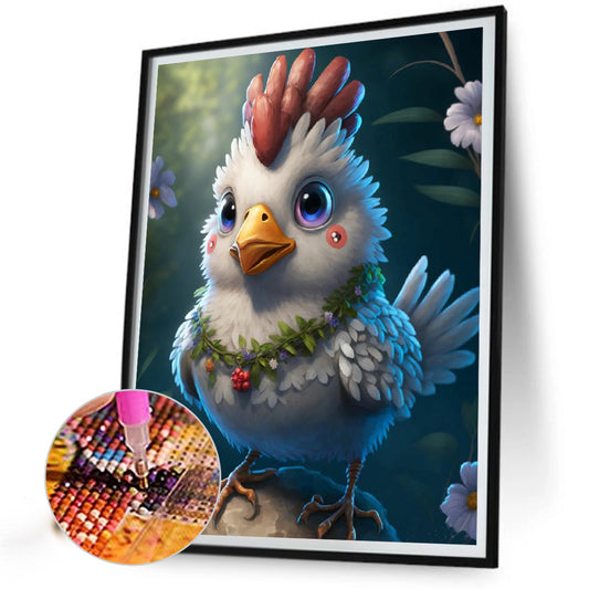 Cute Chick - Full Round Drill Diamond Painting 30*40CM