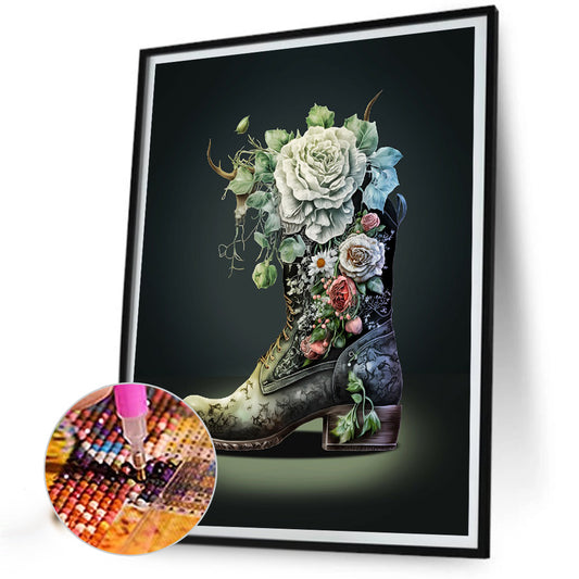Boots - Full Round Drill Diamond Painting 30*40CM