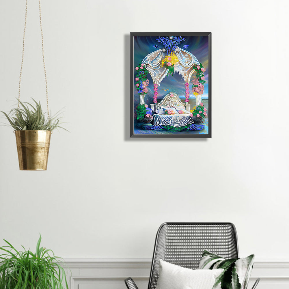 Kiosk - Special Shaped Drill Diamond Painting 30*40CM
