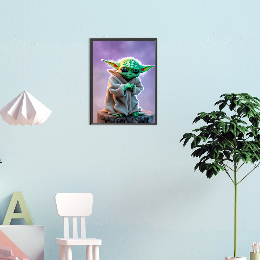 Yoda - Full Round Drill Diamond Painting 30*40CM