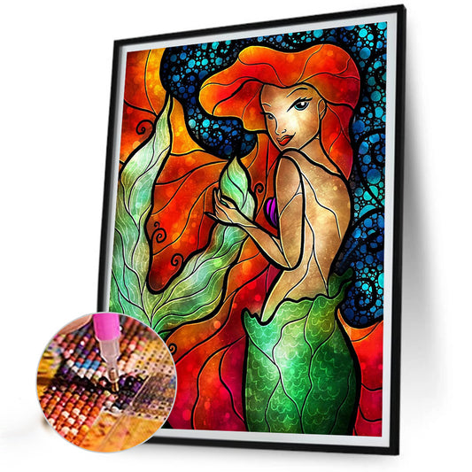 Mermaid - Full Square Drill Diamond Painting 30*40CM