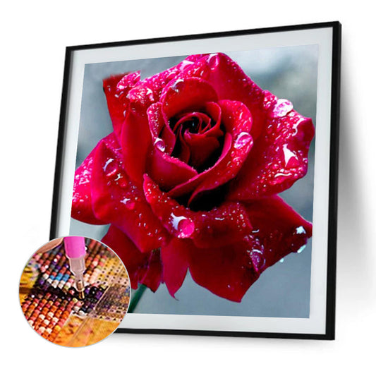 Roses - Full Square Drill Diamond Painting 40*40CM