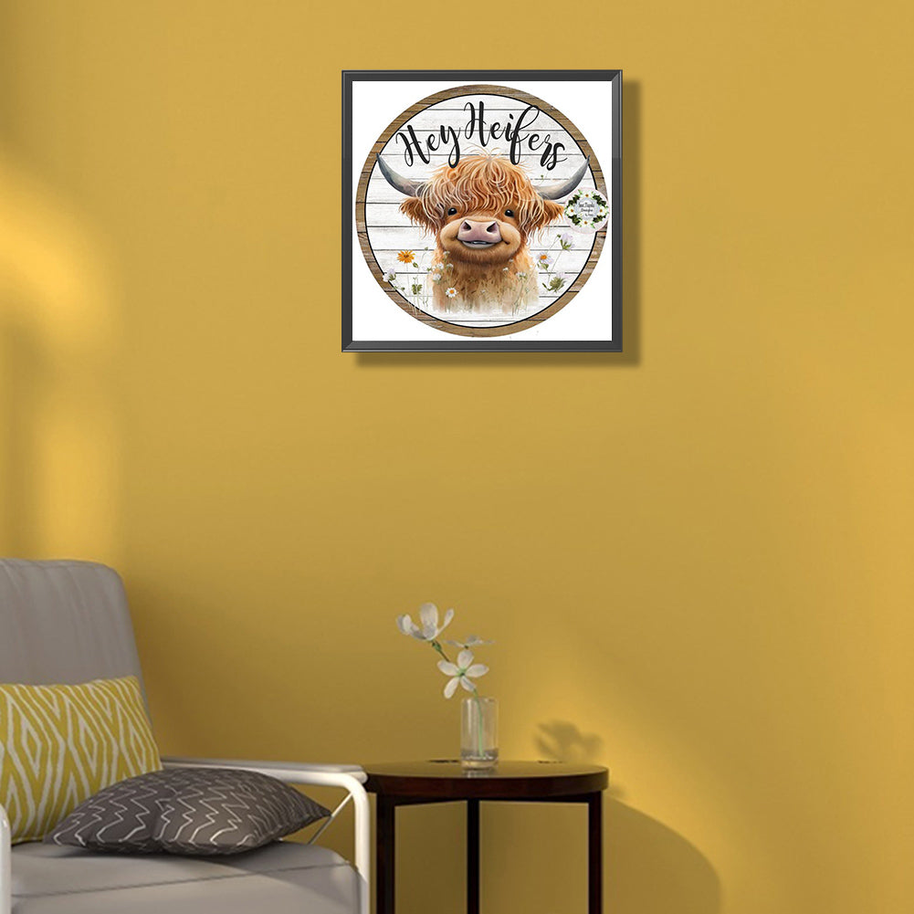 Yak - Full Round Drill Diamond Painting 30*30CM