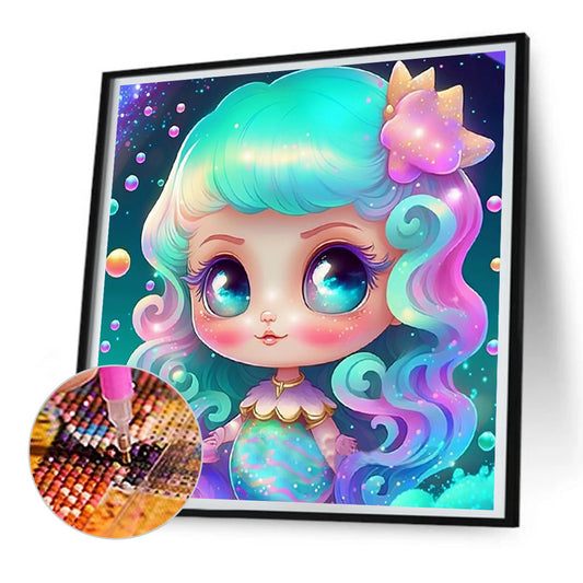 Elf Mermaid - Full Round Drill Diamond Painting 30*30CM
