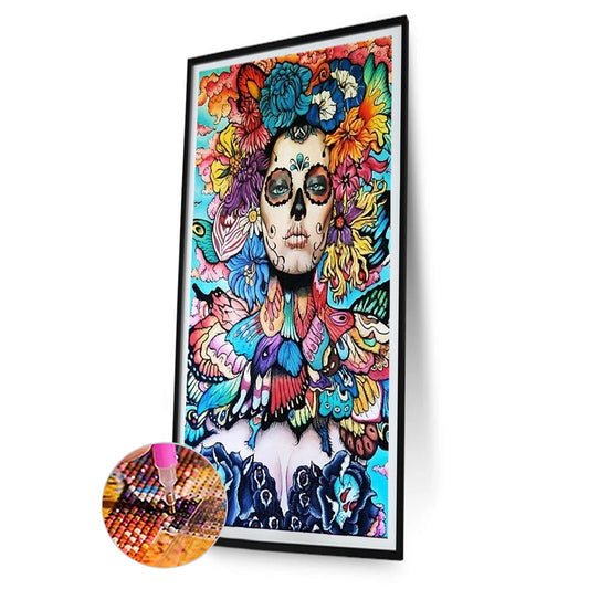 Flower Fairy - Full Round Drill Diamond Painting 30*70CM