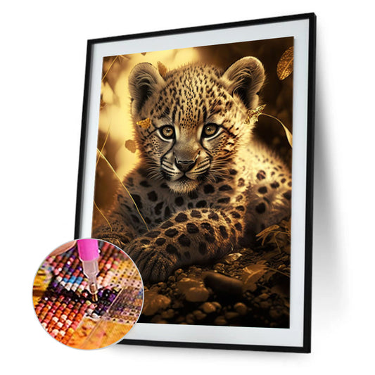 Cheetah - Full Square Drill Diamond Painting 30*40CM