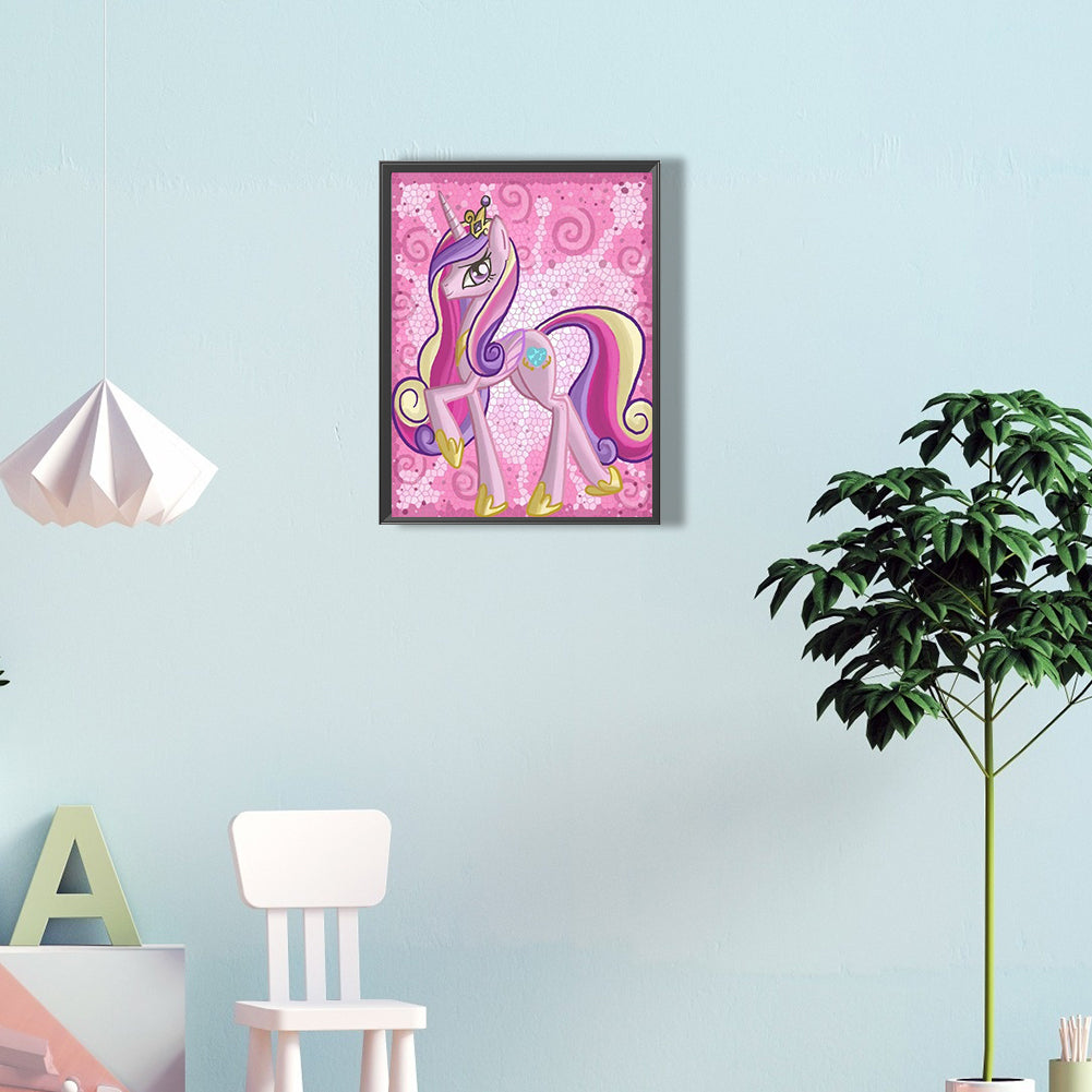 Cadance Princess Walking - Full Round Drill Diamond Painting 30*40CM