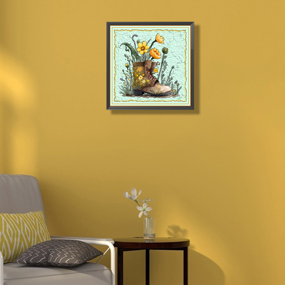 Boots - Full Round Drill Diamond Painting 30*30CM