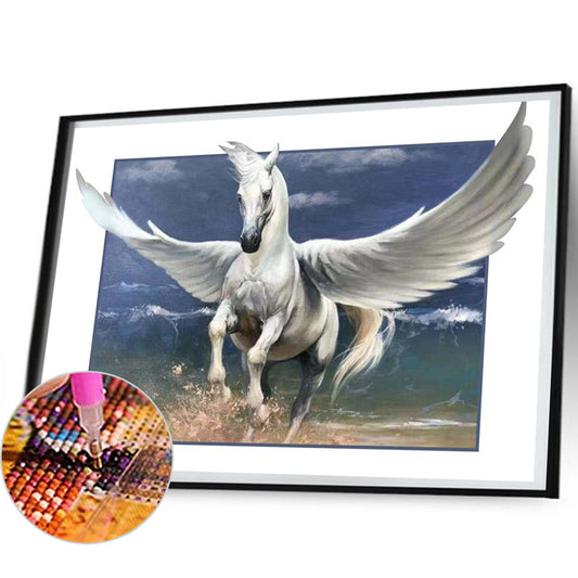 Flying Horse - Full Round Drill Diamond Painting 50*40CM