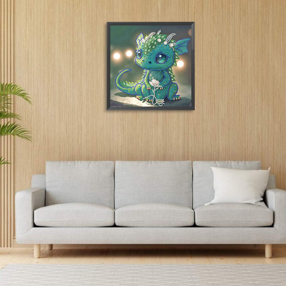 Little Pterosaur - Special Shaped Drill Diamond Painting 30*30CM