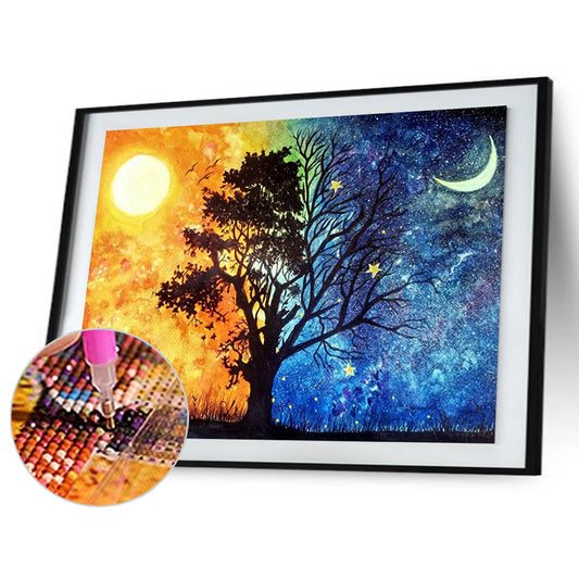 Landscape - Full Round Drill Diamond Painting 40*30CM