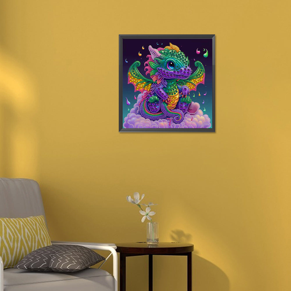 Personality Pterosaur - Special Shaped Drill Diamond Painting 30*30CM