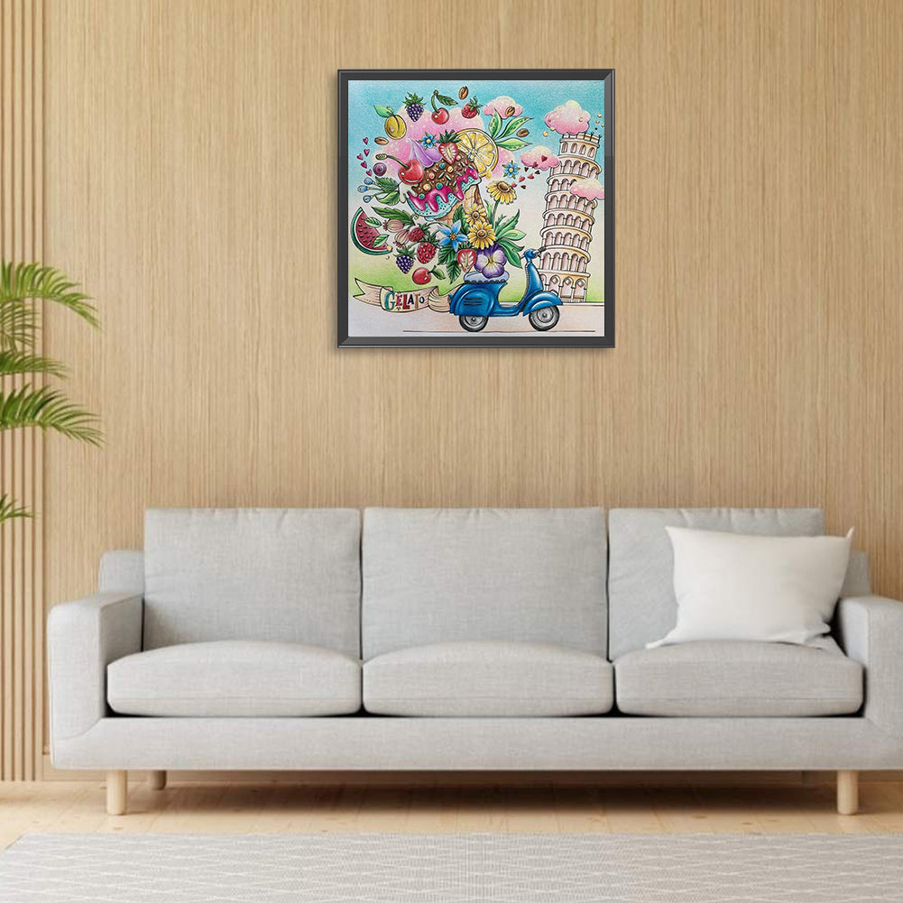 Floats - Full Round Drill Diamond Painting 30*30CM